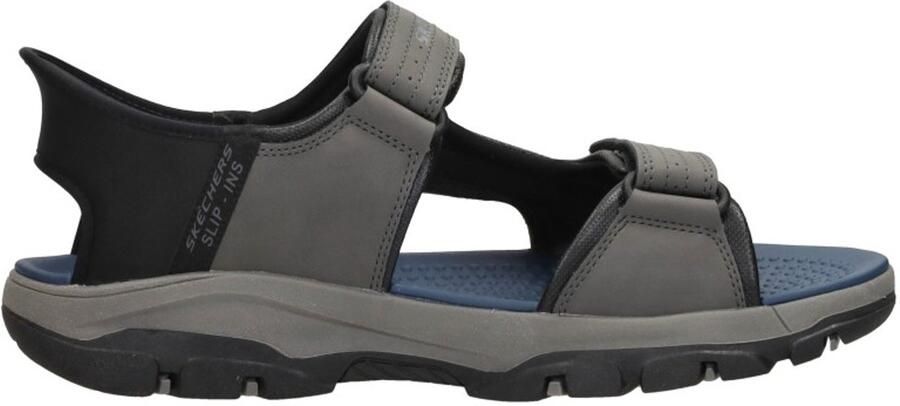 Skechers Slip-ins: Tresmen Reece Sandalen Donkergrijs