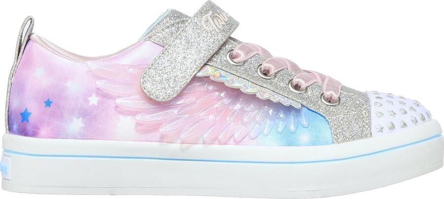 Skechers Twi-Lites 2.0-Unicorn Sky Meisjes Sneakers Silver Multi