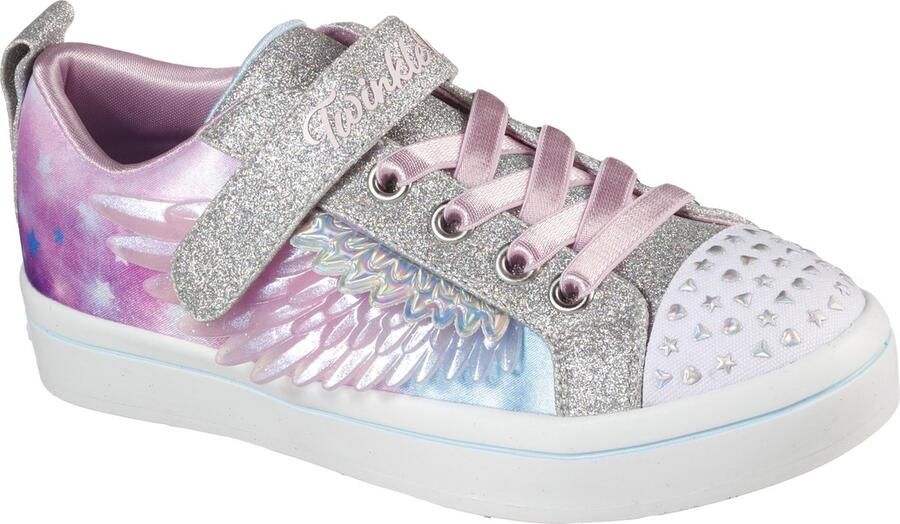 Skechers Twi-Lites 2.0-Unicorn Sky Meisjes Sneakers Silver Multi