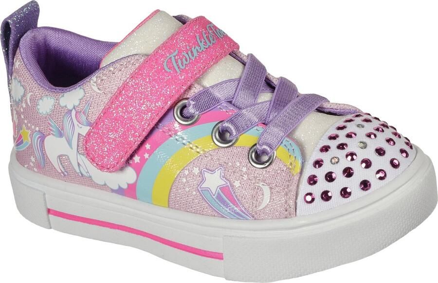 Skechers TWINKLE SPARKS-UNICORN CHARME Meisjes Sneakers - Foto 4