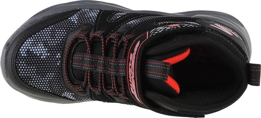 Skechers Twisted Brights Zerrix 400145L-BKRD voor een jongen Zwart Sneeuw laarzen - Foto 3