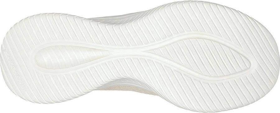 Skechers Ultra Flex 3.0-Natural Step Dames Sneakers Off white zwart beige (deels luipaardprint) - Foto 12