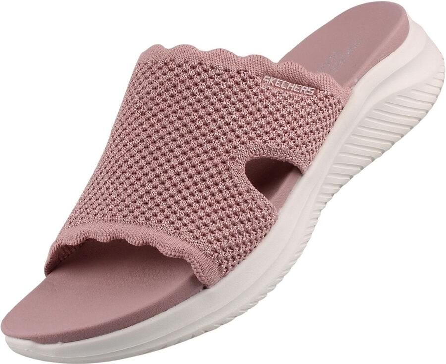 Skechers Ultra Flex 3.0 Sandaal Bring It! dames muiltjes roze