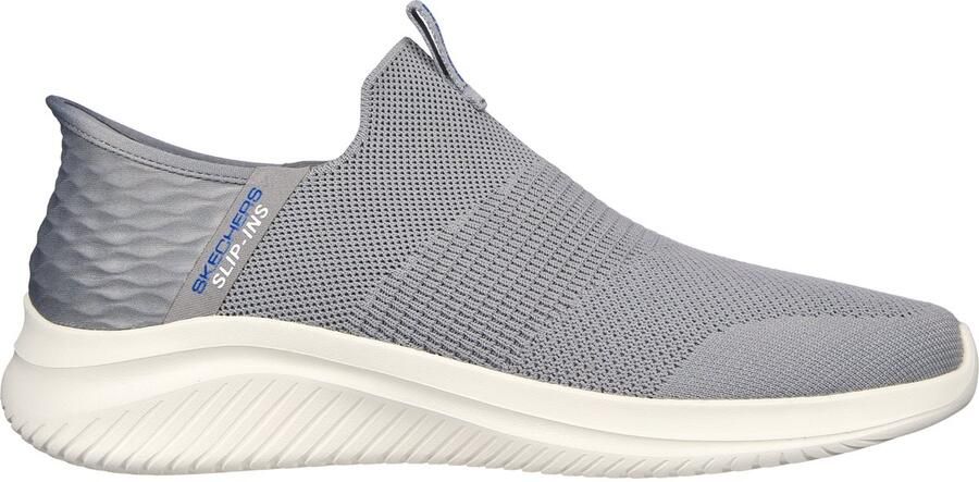 Skechers Ultra Flex 3.0 Sneakers Smooth Step Heren Instappers Grijs