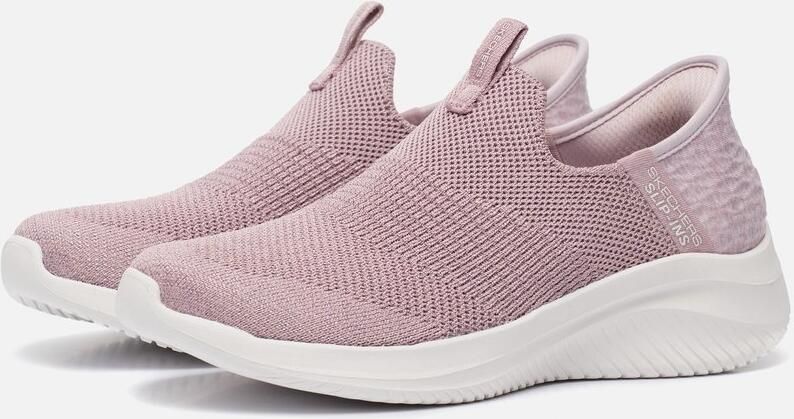 Skechers Hands Free Slip-Ins Ultra Flex 3.0 Smooth Step VEGAN Instapper Dames Roze - Foto 2