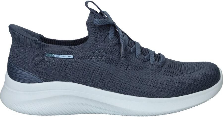 Skechers Ultra Flex 4.0 Slip-Ins Instappers Dames Blauw