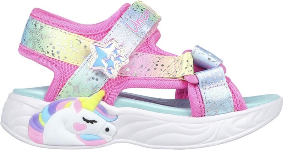 Skechers UNICORN DREAMS SANDAL MAJESTIC BLISS Pink Multi - Foto 2