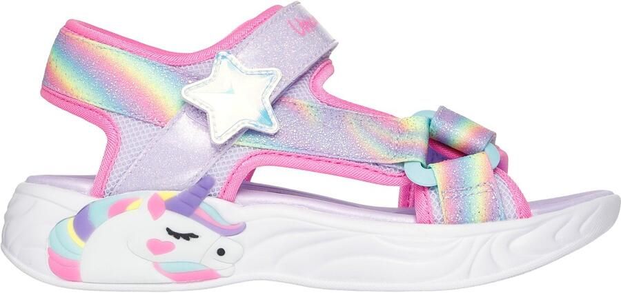Skechers Unicorn Dreams Zandal- Dreamy Meisjes Sandalen Paars - Foto 2