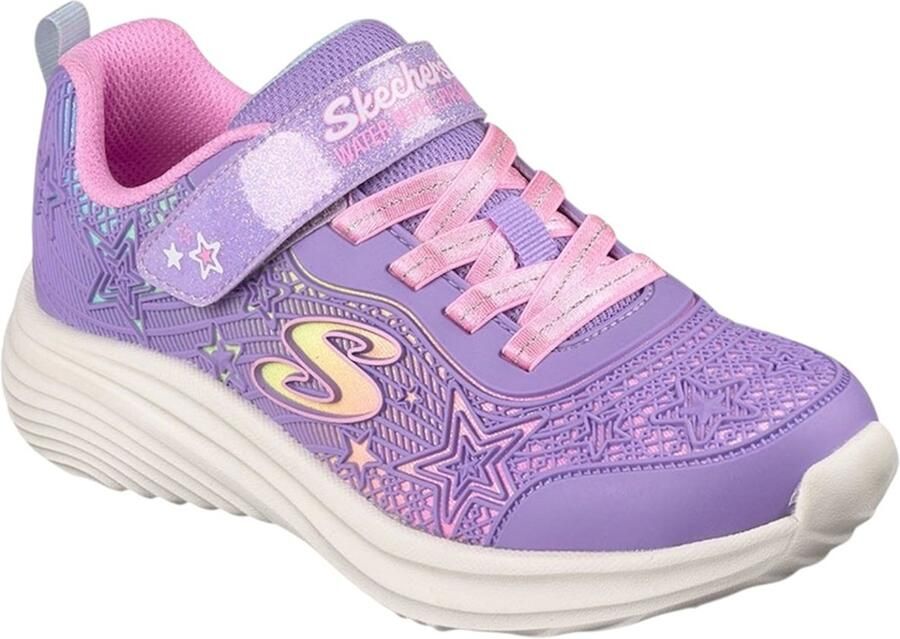 Skechers Unisex Kinderen Bounder Pro Aqua Twirl Sneakers Lavender Multi