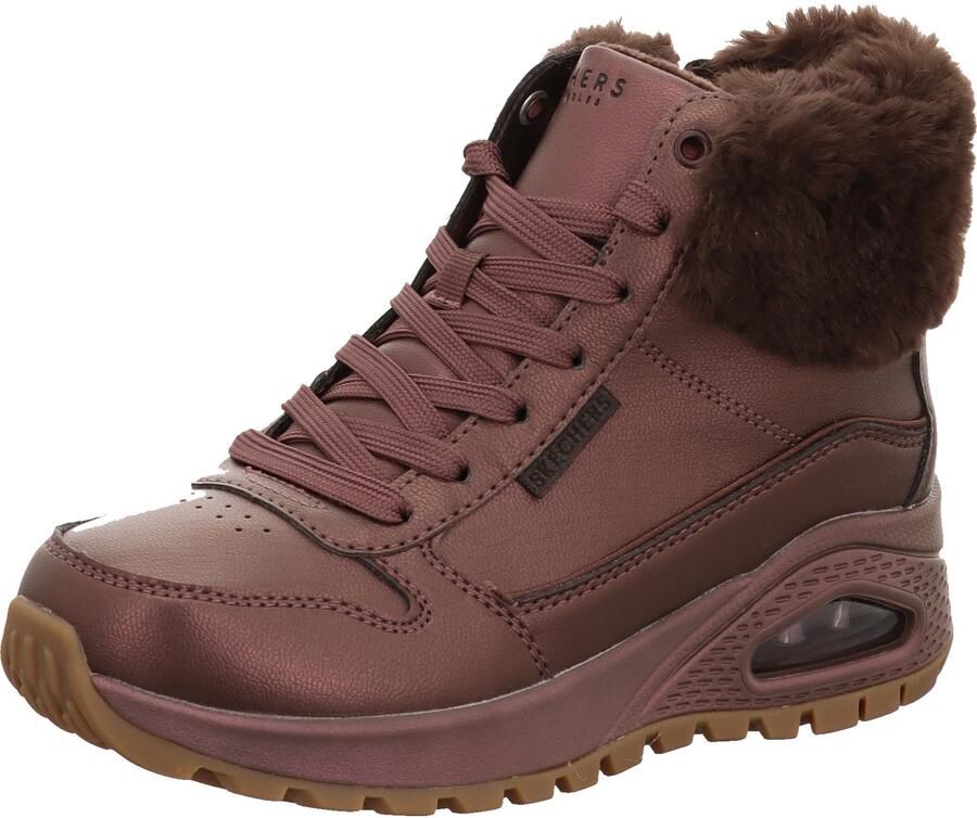 Skechers Winterlaarzen UNO RUGGED GALACTIC HEIGHTS Veterboots sneaker met sleehak - Foto 1