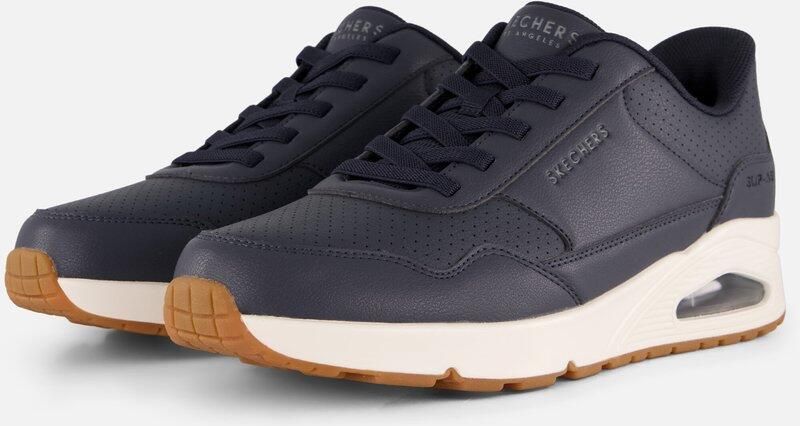 Skechers UNO-BANKSIA LUXE Heren Instappers Donkerblauw - Foto 2