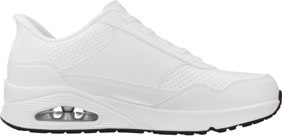 Skechers Slip-on sneakers UNO-BANKSIA LUXE Sleehak sneaker met luchtkussen