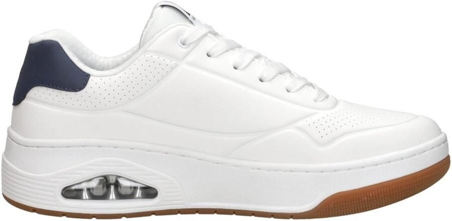Skechers Uno Court Heren Sneakers Wit