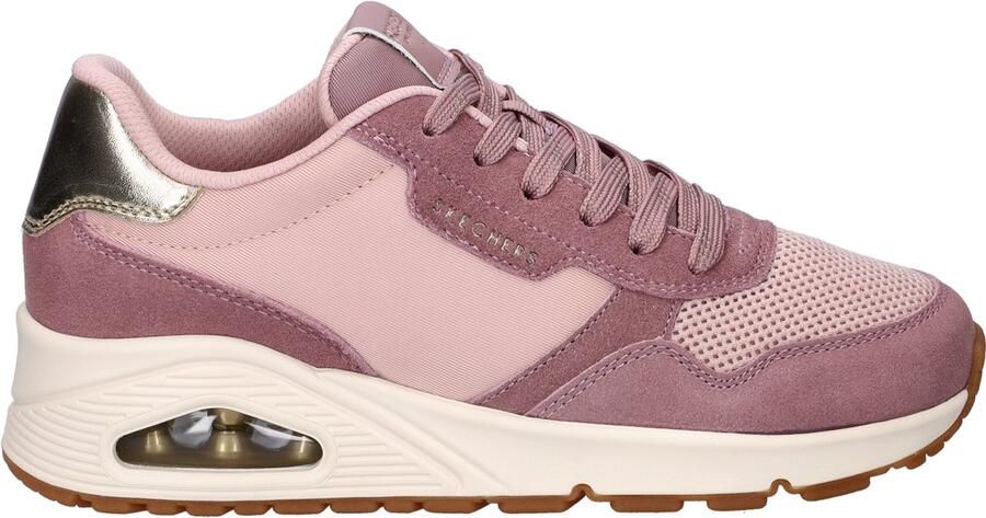 Skechers Uno Sneakers roze Suede Dames - Foto 7