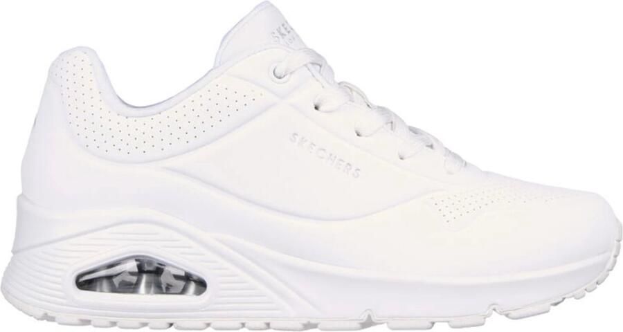 Skechers Uno-Stand on Air 73690-W Vrouwen Wit Sneaker - Foto 2