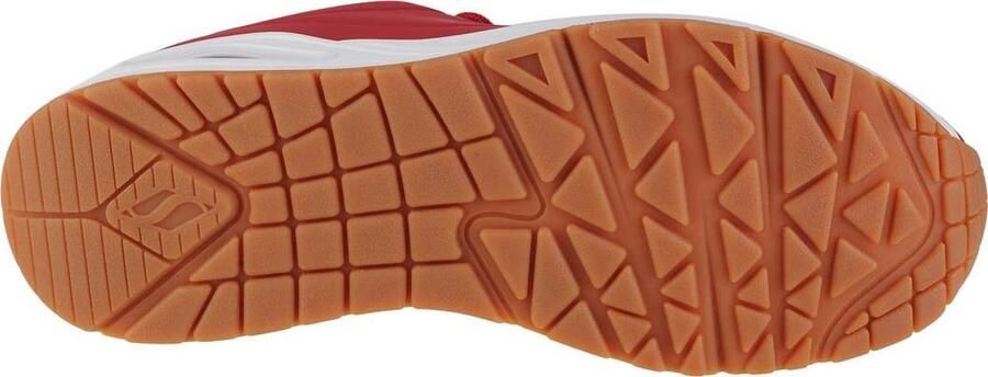 Skechers Uno Stand on Air 73690 DKRD Vrouwen Rood Sneakers - Foto 4