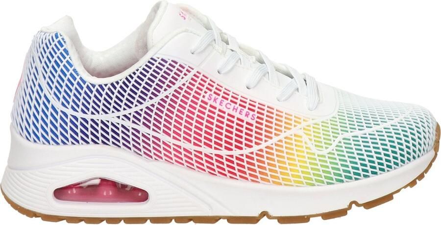 Skechers Street Uno dames sneaker Wit multi - Foto 2