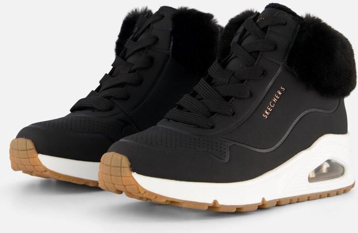Skechers Uno Fall Air Veterboots zwart Synthetisch Kinderschoenen - Foto 3