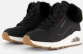 Skechers Uno Fall Air Veterboots zwart Synthetisch Kinderschoenen - Zwart