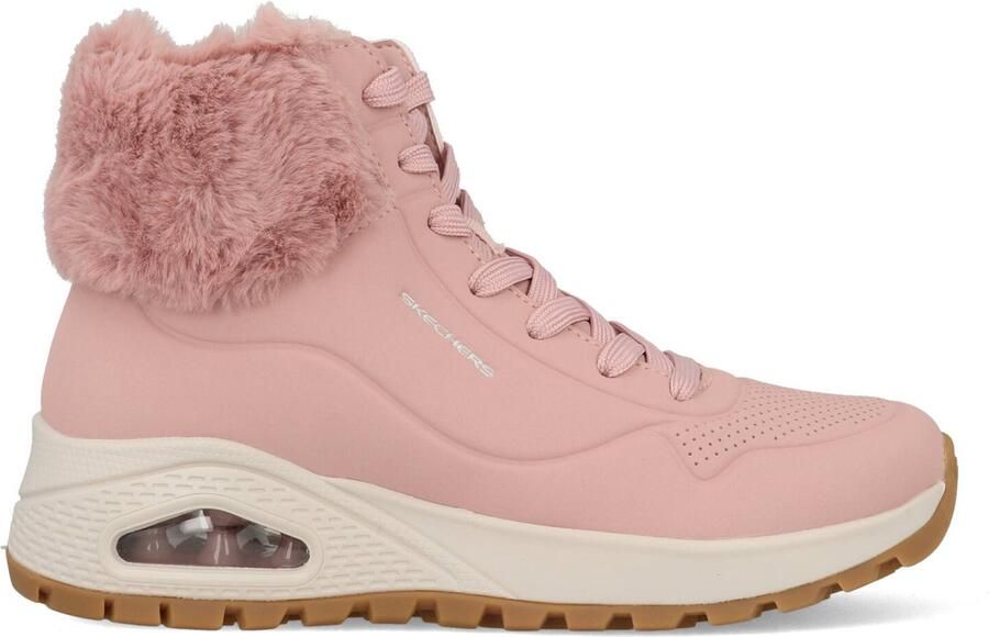 Skechers Veterschoenen UNO RUGGED FALL AIR Winterlaarzen met Air-Cooled Memory Foam comfort binnenzool