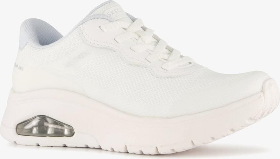 Skechers Uno Flex dames sneakers Wit Extra comfort Memory Foam