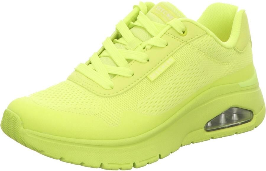 Skechers Sneakers UNO FLEX-UNO FRESH ONE neon schoen sneaker wig sneaker met plateausool