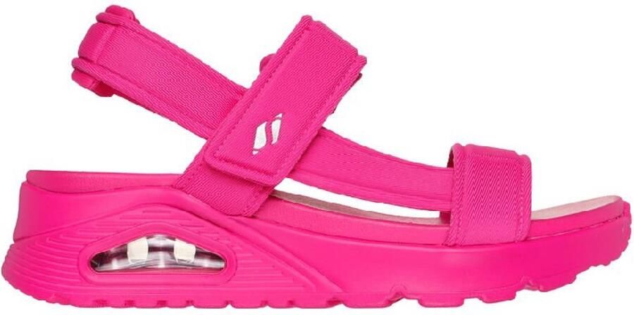 Skechers Uno Fun Stand Dames Sandalen Roze