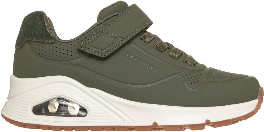 Skechers UNO GEN1-CITY EDGE Jongens Veterschoenen Olive