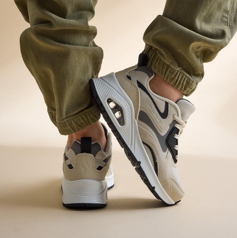 Skechers UNO GEN1 COLOR SURGE Jongens Sneakers Naturel - Foto 3