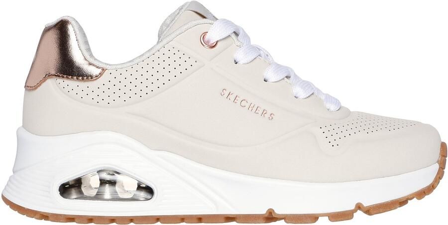 Skechers Lage Sneakers Uno Gen1 Shimmer Away 310545L-NAT Natural - Foto 2