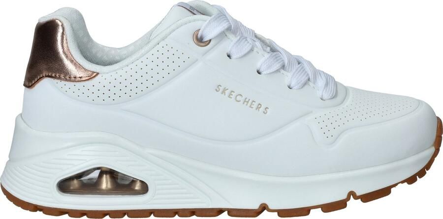 Skechers Uno Gen1 Kinder Sneakers 310545l-wht Kleur Wit