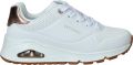 Skechers Damestrainers Uno Gen1-Shimmer Away Black Dames - Wit