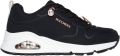 Skechers Uno Gen 1 Trendy Jewels Sneakers Meisjes Zwart - Zwart