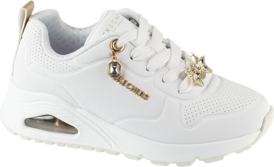 Skechers Uno Gen1 Trendy Jewels voor meisje Wit Sneakers