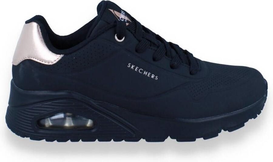 Skechers Sneakers UNO GOLDEN AIR Vrijetijdsschoen lage schoen veterschoen met metallic inzet - Foto 20