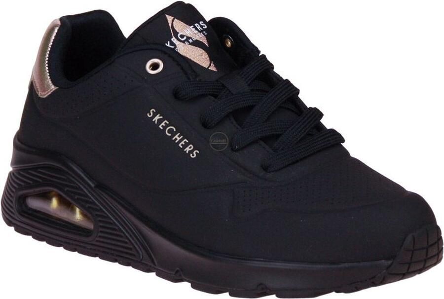 Skechers Sneakers UNO GOLDEN AIR Vrijetijdsschoen lage schoen veterschoen met metallic inzet - Foto 16