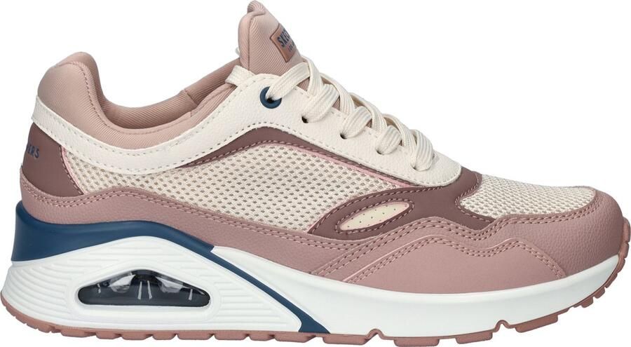 Skechers Uno Heel Hints Sneakers Laag Roze