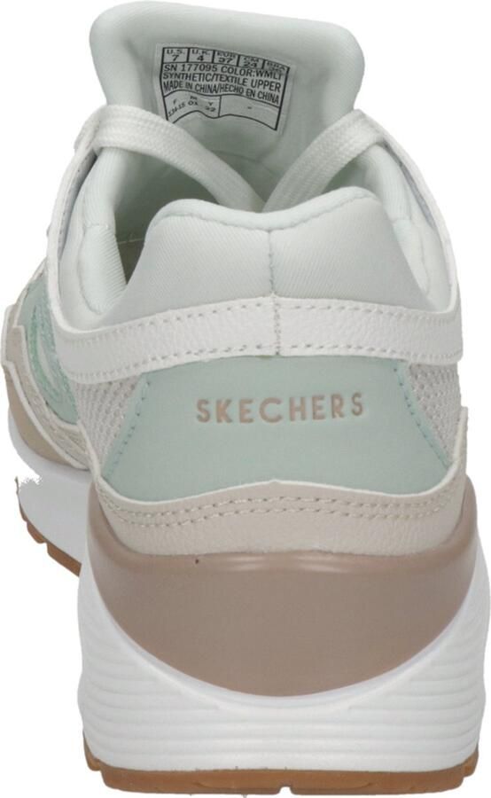 Skechers Uno Heel Hints Sneakers Laag Wit - Foto 3
