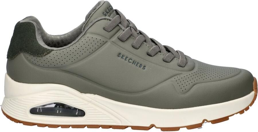 Skechers Uno heren sneaker Groen