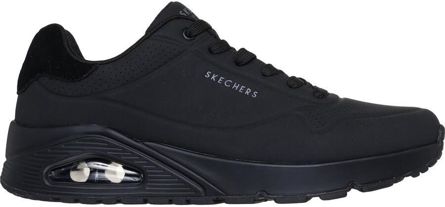 Skechers Uno Heren Sneakers 183004-b Kleur Zwart