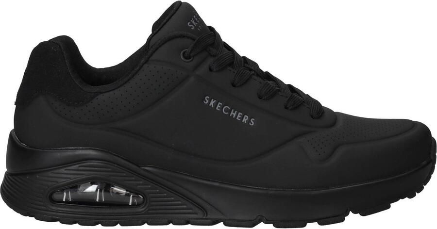 Skechers Uno Suited on air Sneakers Heren Zwart
