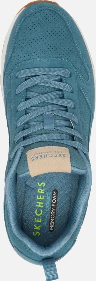 Skechers Uno Stand On Air sneakers blauw Suede Heren - Foto 7