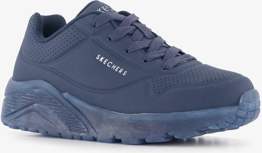 Skechers Uno Ice jongens sneakers blauw Extra comfort Memory Foam
