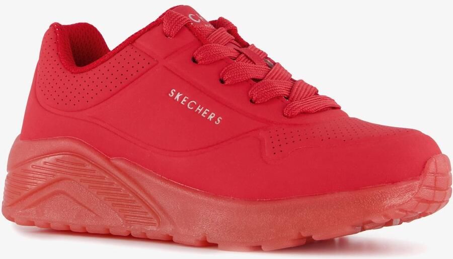 Skechers Uno Ice jongens sneakers rood Extra comfort Memory Foam