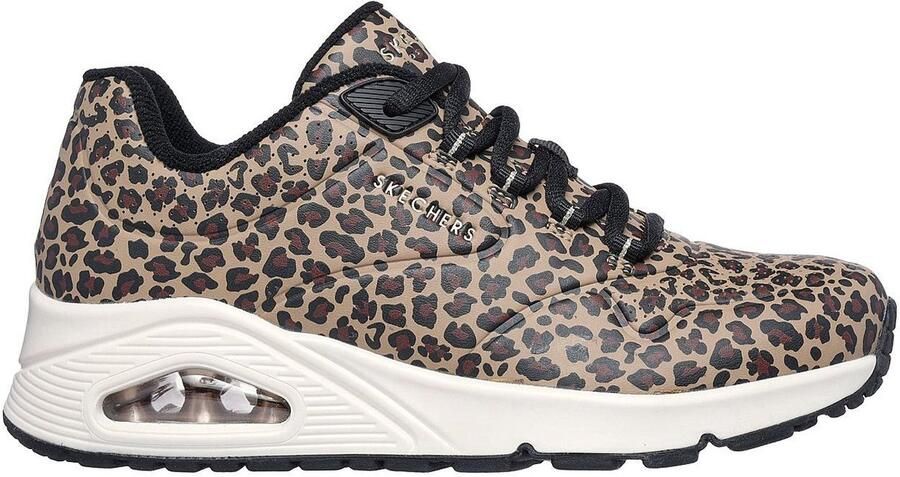 Skechers Sneakers UNO-KAT-NEATO Luipaard sneaker veterschoen met air-cooled memory foam - Foto 2