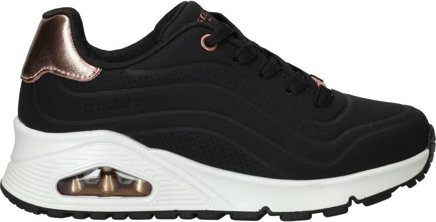 Skechers Uno Kinder Sneakers 310286l-blk Kleur Zwart