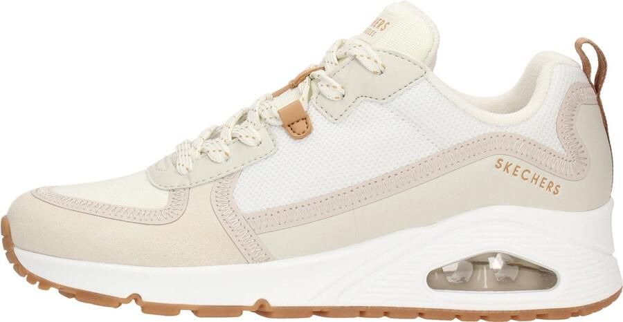 Skechers Beige Layover Sneaker met Cognac Accents Multicolor Dames - Foto 12