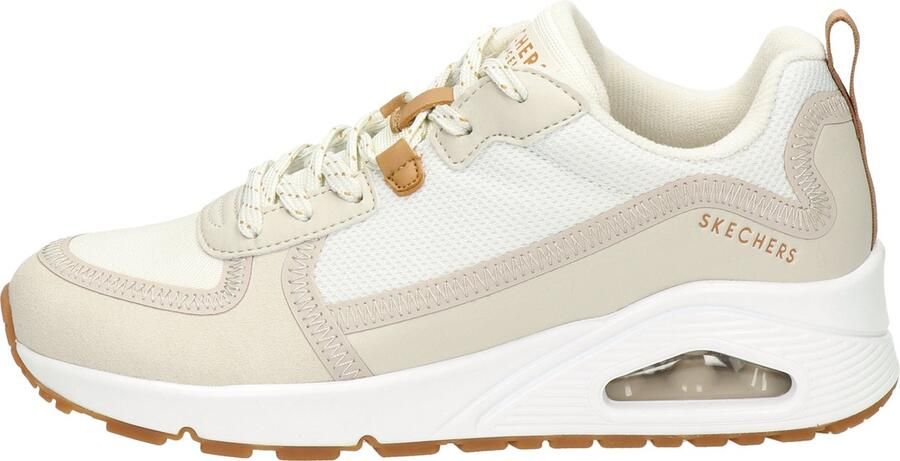 Skechers Beige Layover Sneaker met Cognac Accents Multicolor Dames - Foto 15