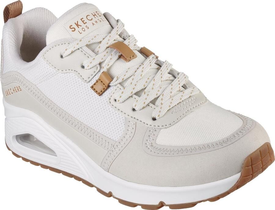 Skechers Beige Layover Sneaker met Cognac Accents Multicolor Dames - Foto 5