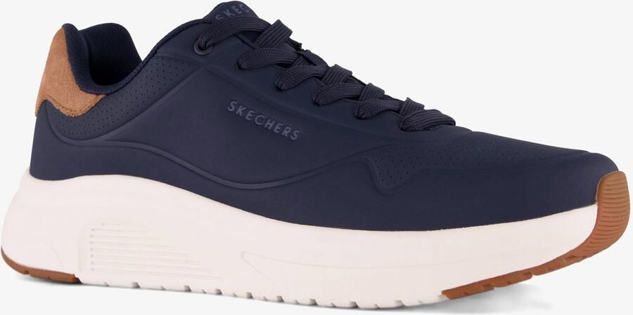 Skechers UNO LITE 2 Heren Sneakers Donkerblauw Chestnut